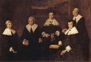 Frans Hals Regentsses of the Old Men's Almoshouse in Haarlem oil on canvas